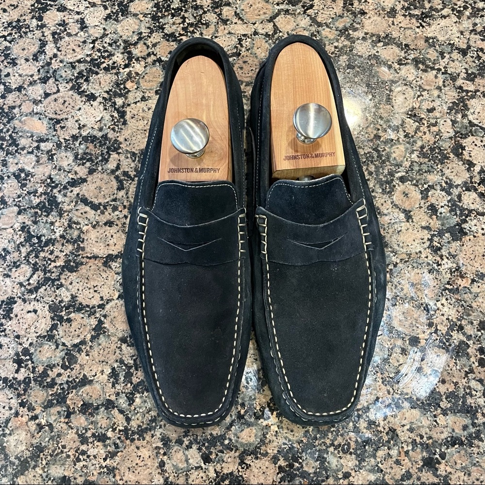 To Boot New York Suede Leather Driving Loafers